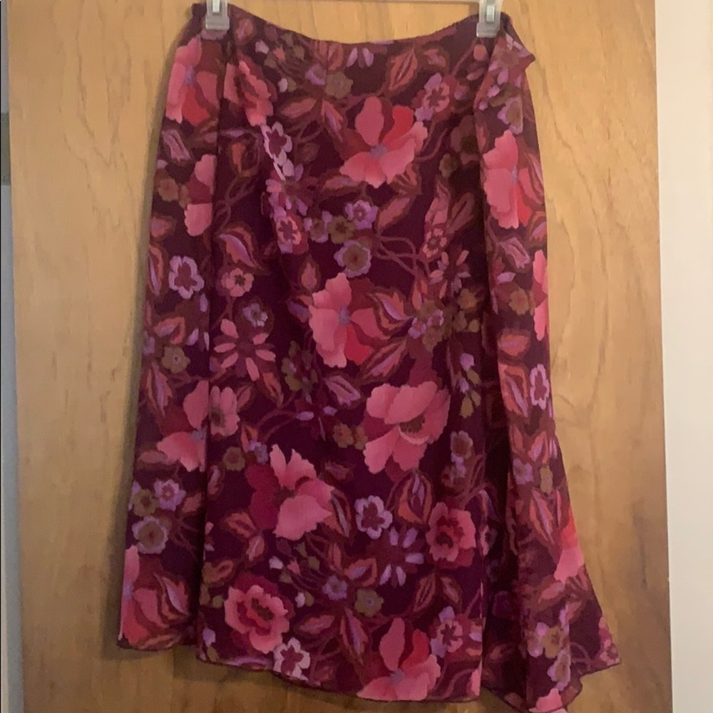 Floral skirt